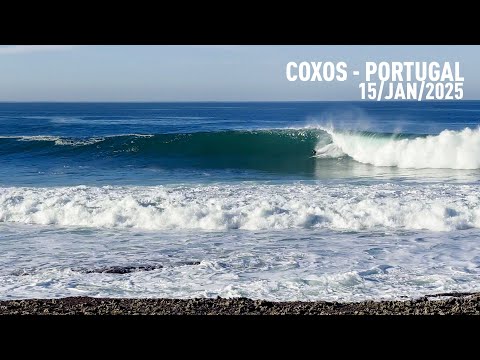 Epic Conditions , Perfect winter Swell at Coxos, Portugal - RAWFILES - 15/JAN/2025