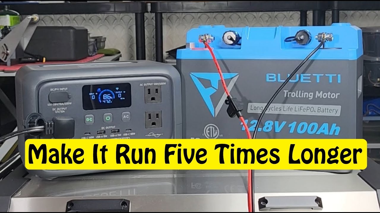 How I Extend the Run Time of My Small Power Station