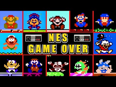 Top 141 NES GAME OVER Screens - MEGA VIDEO - 4K