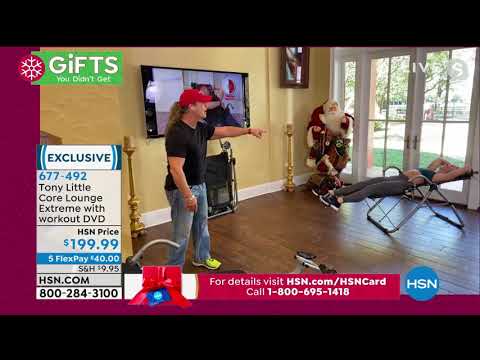 Tony Little Core Lounge Extreme with workout DVD