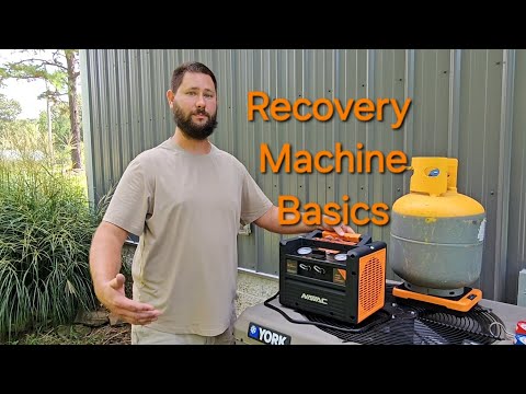 How to use a Recovery Machine: HVAC Tips for Beginners