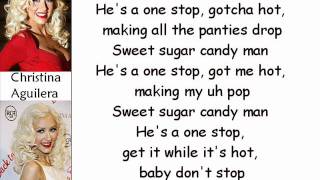 Christina Aguilera - Candyman (Lyrics On Screen)