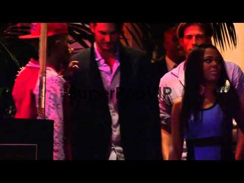 Andrew Knight departs Chateau Marmont in West Hollywood, ...