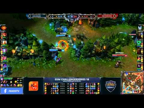 MeetYourMakers Vs. LowLandLions Map 2 - RO8 - EUW ChallengerSeries 18