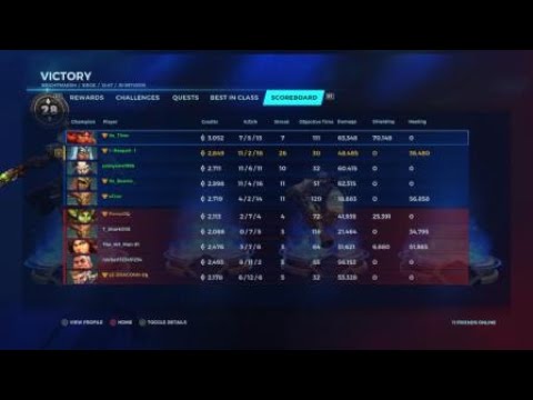 Paladins prosperLogic's dps jenos build op