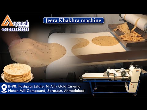 Mini Khakhra Making Machine