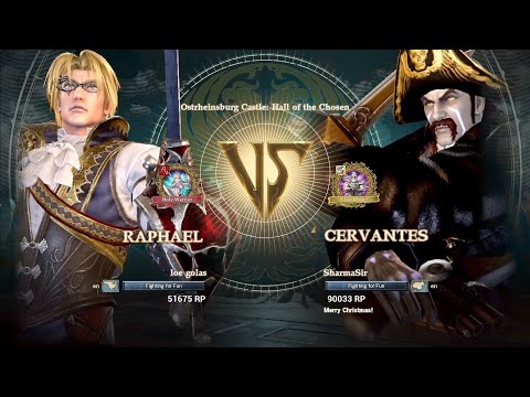 Soul Calibur VI || First to 5 Casual Sets 1.25.2022 (loe golas) Raphael  vs (SharmaSir) Cervantes