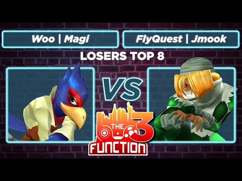 The Function 3: Woo | Magi vs FlyQuest | Jmook - Losers Top 8 SSBM