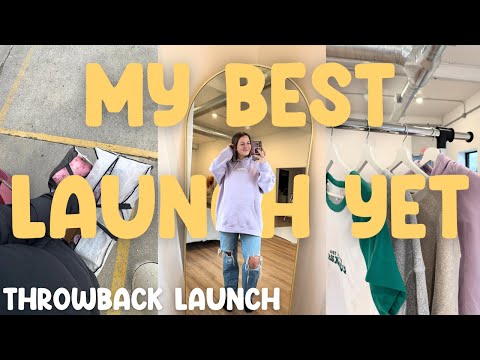 Small Business Launch Day Vlog ✨🌷📦 Behind the Scenes of My Best Launch Yet (Real & Unfiltered)