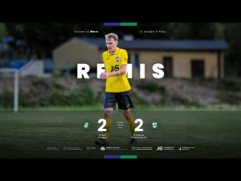 A–Klasa | Korona Karolinowo 2–2 Wkra Cieksyn (skrót meczu)