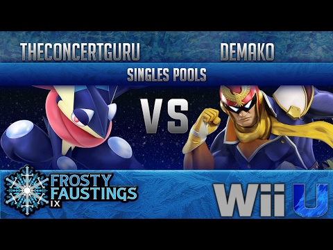 FFIX Smash 4 SINGLES POOLS - TheConcertGuru (Greninja) vs Demako (Captain Falcon)