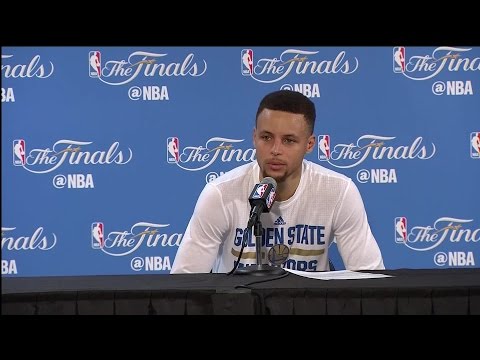 Raw Video: Steph Curry Reacts After Game 7 Loss To Cavs