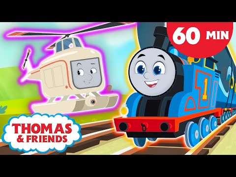 Thomas and Percy Meet Harold the Helicopter! | Thomas & Friends: All Engines Go! | 60 Minutes