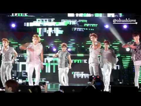 [FANCAM] 120407 Korean Music Wave 2012 in Bangkok - Infinite: Be Mine