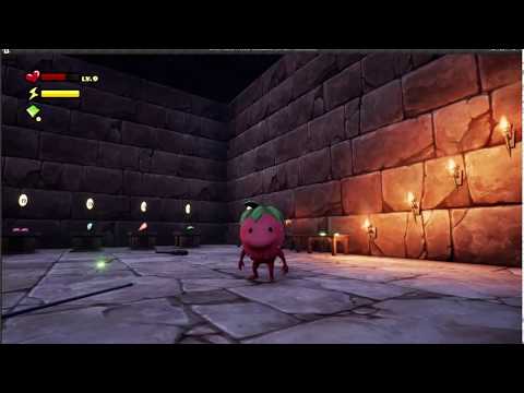 ue4 indie game strawberry adventure 02   ~weapons
