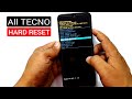 All Tecno Hard Reset Pattern Unlock Factory Reset Easy Trick With Keys
