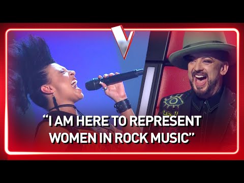 FEMALE ROCKER turns her Blind Audition into a CONCERT 🤩 | Journey #117