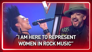 FEMALE ROCKER turns her Blind Audition into a CONCERT 🤩 | Journey #117