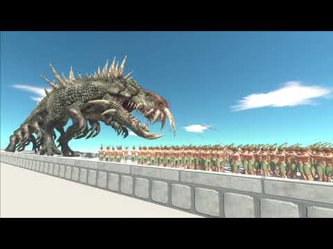 SKY BRIDGE ZUBALON vs ARMIES - Animal Revolt Battle Simulator