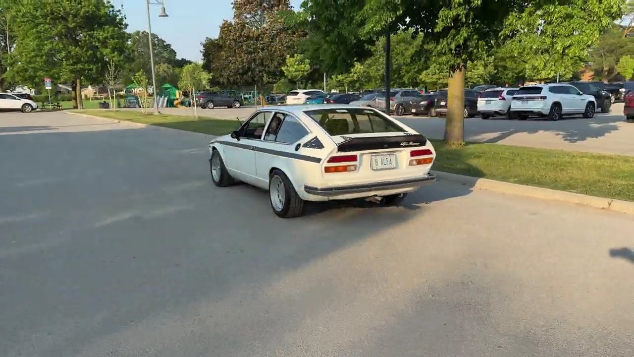 **SOLD by CCC AUCTION** Alfa Montreal V8-Powered 1980 Alfa Romeo Alfetta GTV 5-Speed Manual