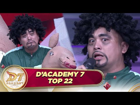Lagi-Lagi Bikin Ngakak! Gilang "Abu" Hebohkan Panggung DA! | D’Academy 7 Top 22