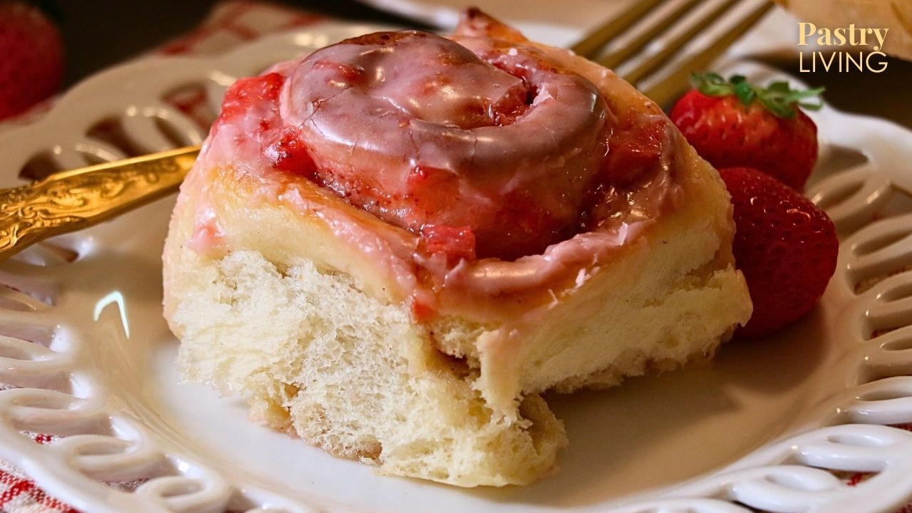 The Best Strawberry Cinnamon Rolls (Perfectly Gooey & Soft!)