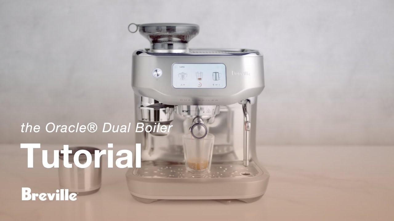 Breville coffee guide tutorial - Balancing your extraction