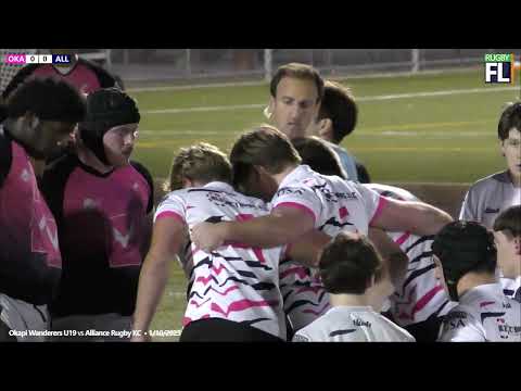 Okapi Wanderers Rugby FC U19 W vs Alliance Rugby KC Full Game 01/11/2025 at Tequesta Trace Park