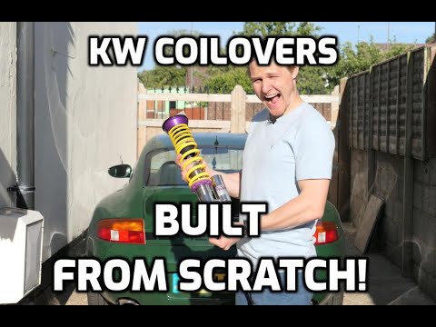 Building KW coilovers for my Porsche 996 Carrera… from scratch!