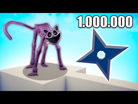 1.000.000 DAMAGE NINJA vs UNITS - TABS | Totally Accurate Battle Simulator 2024