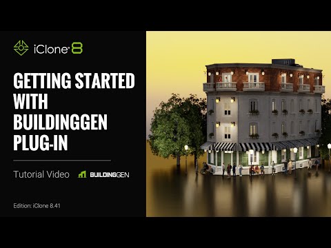 Getting Started with Modular 3D Building Generator | iClone BuildingGen Plug-in Tutorial