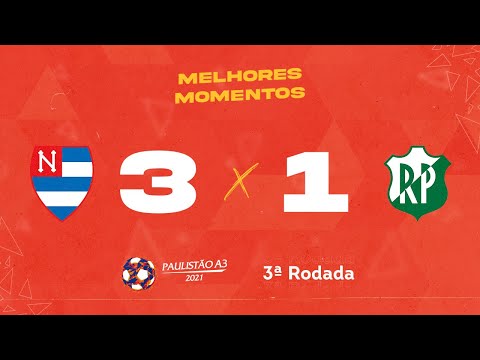 Melhores Momentos de Nacional 3 x 1 Rio Preto - Rodada 3 - Paulistão A3 2021