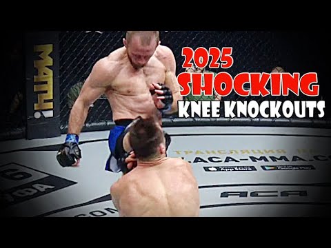Shocking Knee Knockouts: The Most Brutal Finishes in MMA 2025