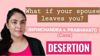 DESERTION as a ground for DIVORCE ( Family Law) HINDU MARRIAGE ACT...