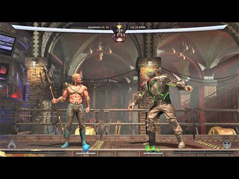 Aquaman vs Bane (Hardest AI) - INJUSTICE 2
