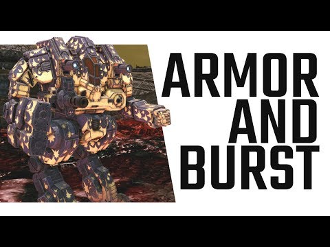 Armor and Burst Damage - The Pinpoint Cataphract - Mechwarrior Online Live Stream Highlight