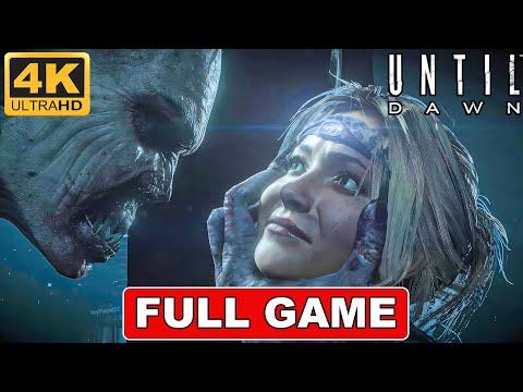 UNTIL DAWN REMAKE Gameplay Walkthrough FULL GAME (PS5) - No Commentary [4K]