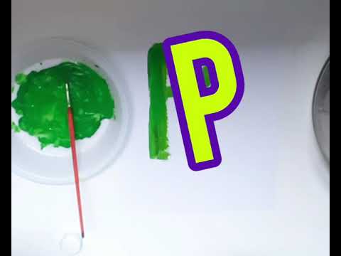 Letter P phonics sound