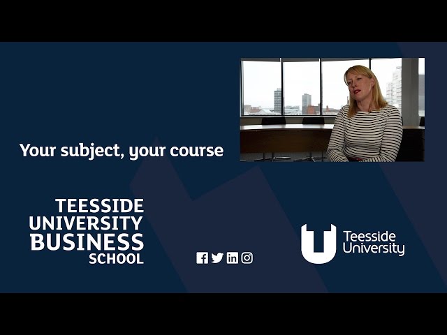 Teesside University vidéo #2