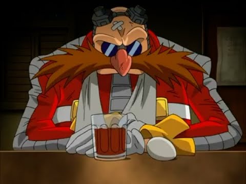 Sonic X Comparison: The Injured Eggman Returns To Cafe Chaotix (Japanese VS English)