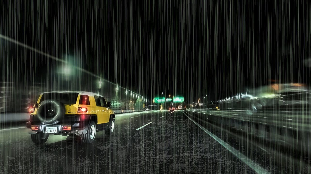 ☔Driving on a Mountain Highway in Heavy Rain😴for #Sleep #Work #Study