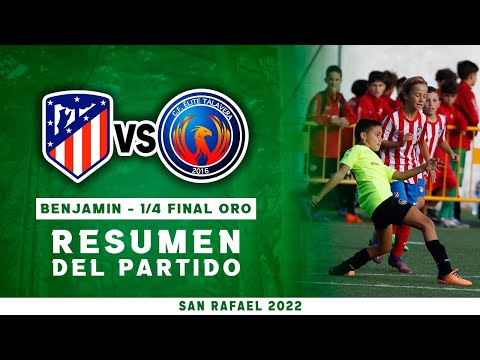 RESTV / Atlético de Madrid 3 - Élite Talavera 1 / BENJAMÍN / 1/4 final - Fase ORO