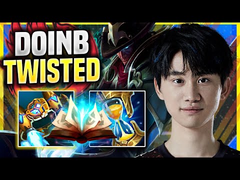 DOINB IS SO GOOD WITH TWISTED FATE! - FPX DoinB Plays Twisted Fate Mid vs Lucian! | Season 11