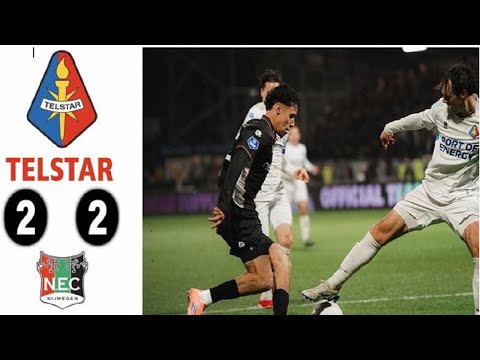 Telstar 2-2 Nijmegen | Late Drama as Hetli Misses Penalty!