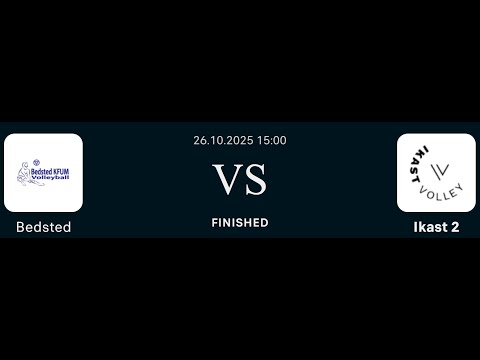 Bedsted KFUM VS Ikast 2 (1. Division West 2025/2026)
