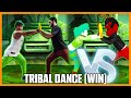 Just Dance 4 - Tribal Dance (Winner) vs Rock Lobster | BATTLE