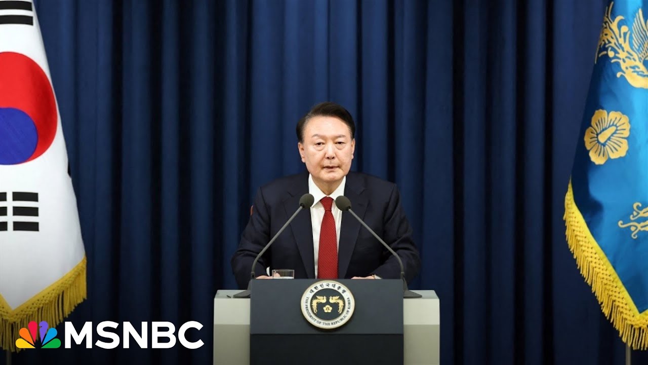 South Korean president declares martial law