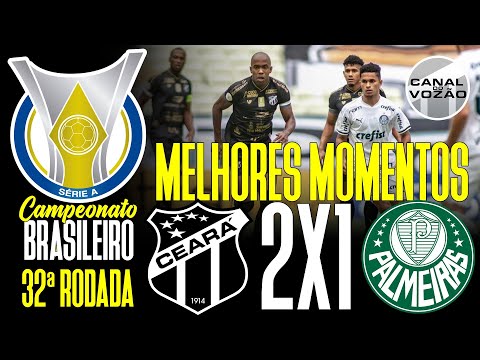 [Série A '20] 32ª Rodada | Ceará SC 2 X 1 SE Palmeiras | Melhores Momentos | Canal do Vozão