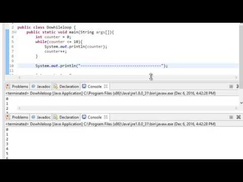 Lesson 15 Do While Loop Java Prog Sahalsoftware