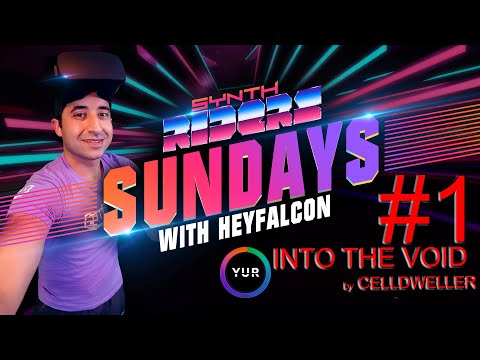 Into The Void - Celldweller | Hard | VR Workout | YUR.coach | Synth Riders VR